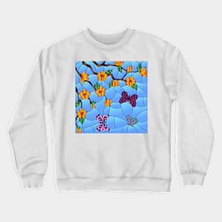 Butterflies 163 (Style:1) Crewneck Sweatshirt